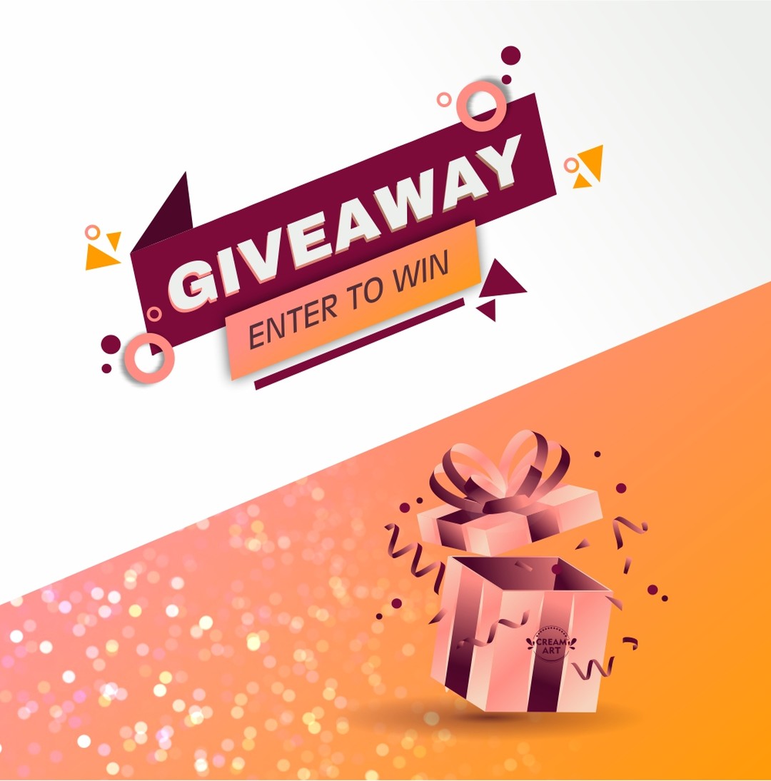 🚨🚨 Giveaway Alert!! 🚨🚨

🎉🎊Hurray!!🎊🎉 Its time to kick off our first ever Giveaway contest! The winner will receive our finest CREAM ART product hamper worth 1000₹ ✨✨

Are you ready? Here come the rules to enter contest!!

RULES: 

✅ Follow @creamartofficial on Instagram
✅ Like giveaway post
✅ Tag at least two of your friends in comments of this post
✅ Share post in your story tagging @creamartofficial 

DETAILS: 
▪️ Entry for giveaway will start from 11:00 am on Sunday 01/05/2022 and will be open till Saturday 11:00 pm 07/05/2022 IST. 

▪️ Contest will end sharply at 12:00 am on Sunday 08/05/2022

▪️Winner will be announced on @creamartofficial Instagram through story on Tuesday 10/05/2022

#giveaway 
#creamart 
#cocoabuttershowergel
#eccentricfragrancemoisturizer
#vanillashowergel
#skincare
#skinlove